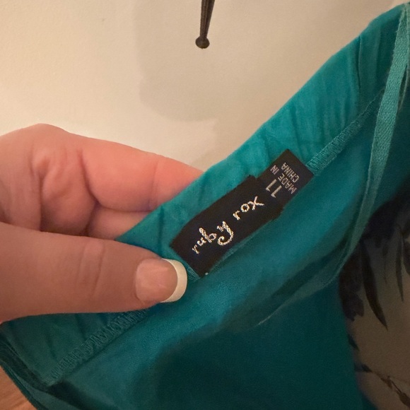 Ruby Rox Turquoise Dress - Picture 5 of 5